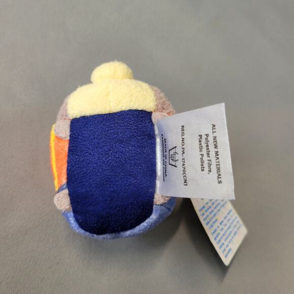 Zootopia Disney Tsum Tsum Bunny Judy Hopps Plush Toy Orange Blue 3" Long New - Picture 7 of 16